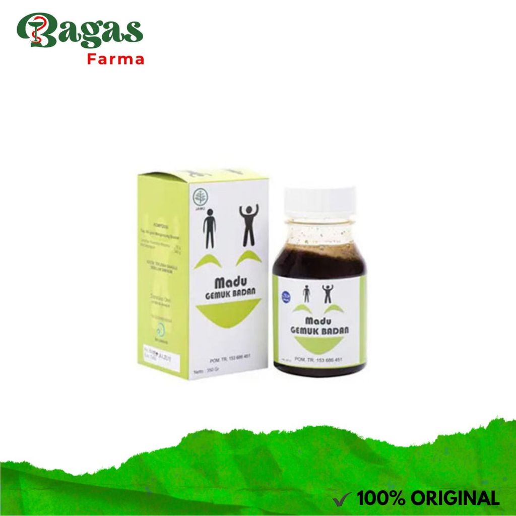 

MADU GEMUK BADAN BS 350 GR / MENAMBAH BERAT BADAN