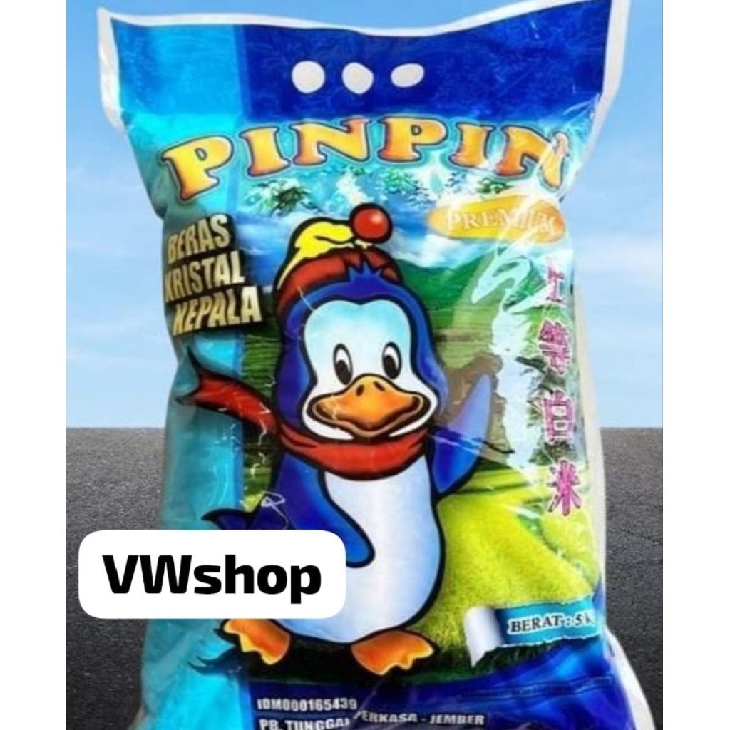 

Beras Premium Pinpin kemasan 5kg