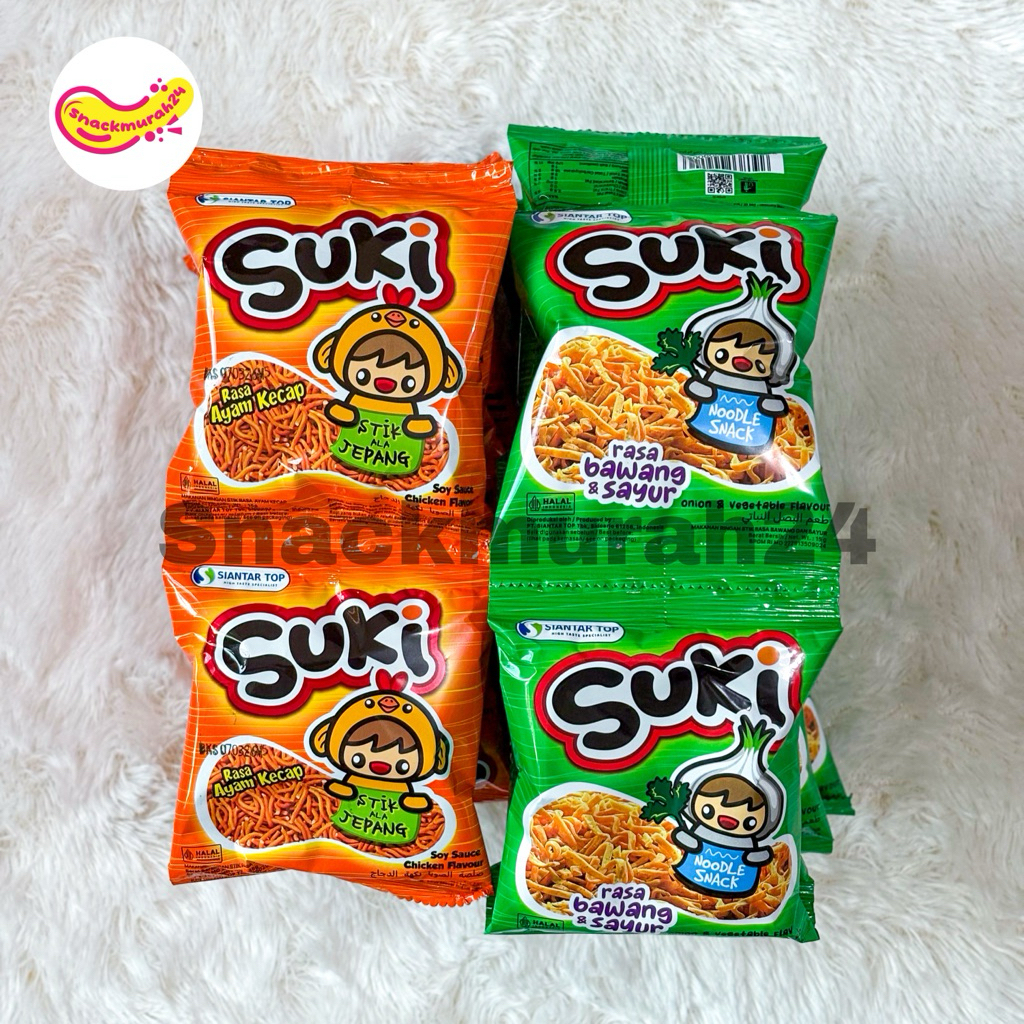 

1 RENCENG MIE SUKI Ayam Kecap dan Bawang Sayur Suki Stick Ala Jepang per 10 PCS