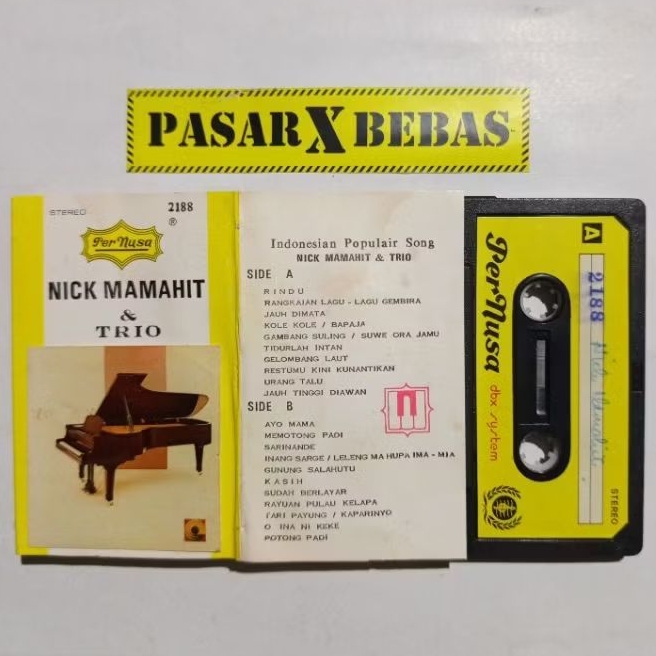 kaset pita nick mamahit & trio