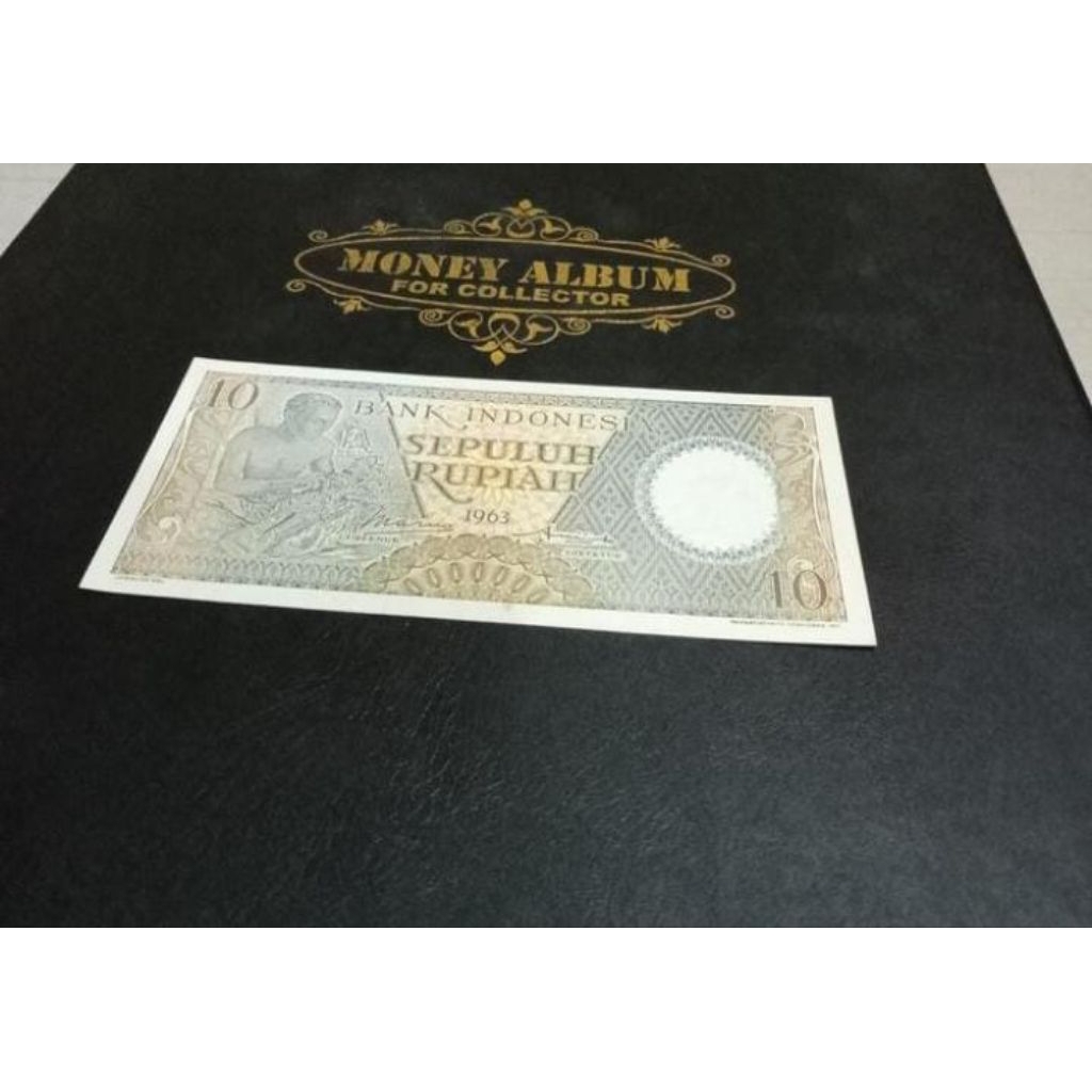 UANG 10 RUPIAH PEKERJA TAHUN 1963