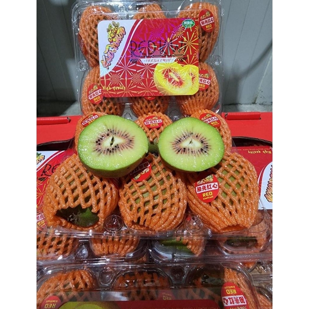 

Red Kiwi per pack isi 6pcs