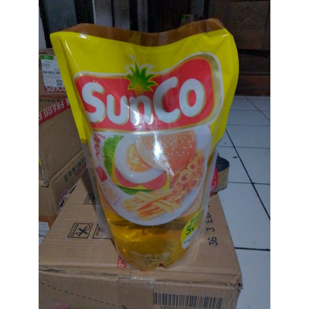 

minyak goreng sunco sunco 2 L beli 2 pcs harga satunya jadi 37 RB
