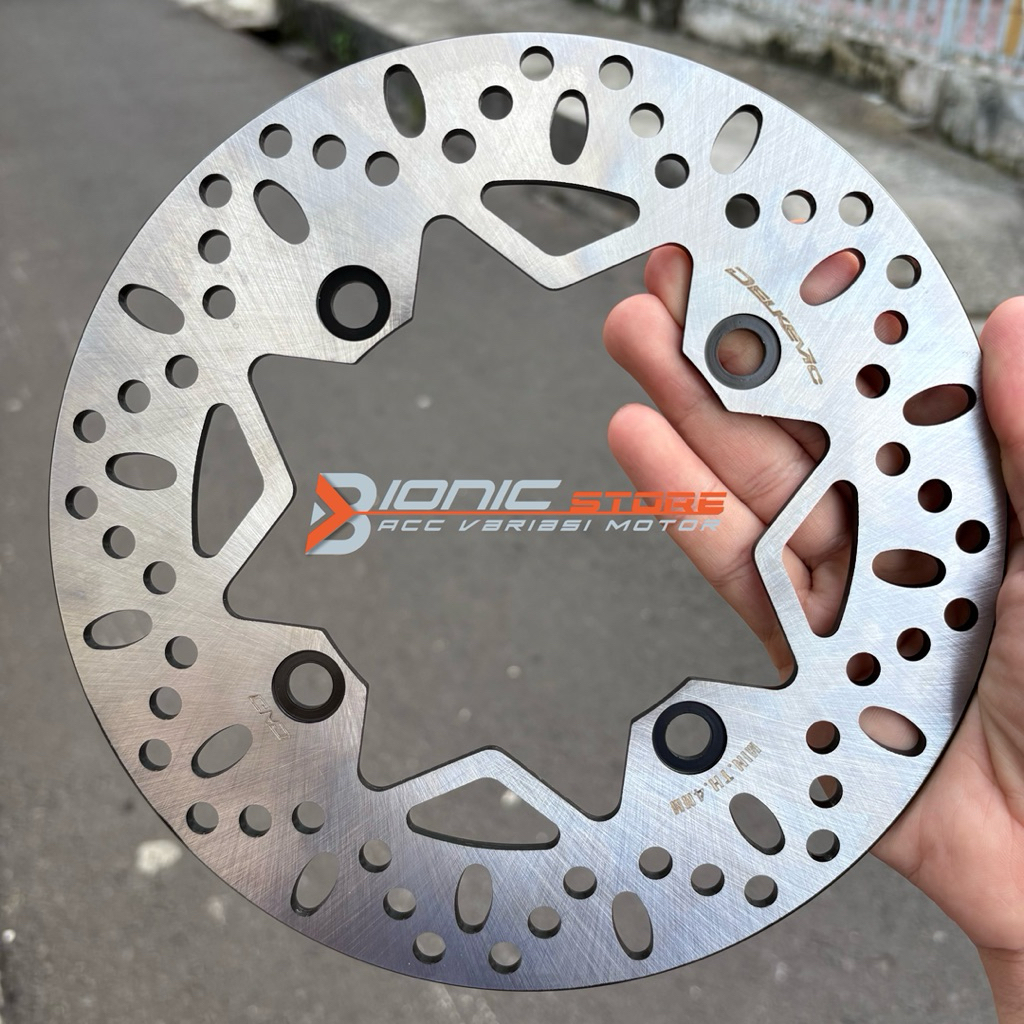 DISC PIRINGAN CAKRAM BELAKANG DELKEVIC PCX 160 PCX 150 ADV 150 160 STYLO 160 ABS VARIO 160 ABS PNP