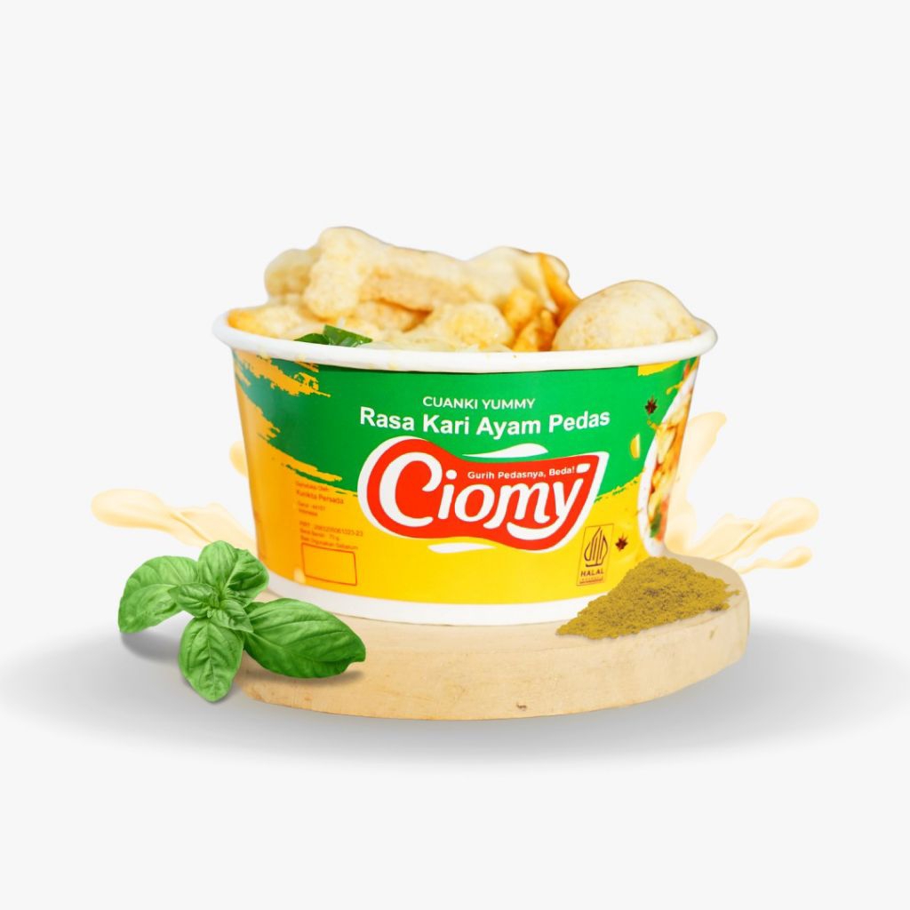 

Ciomy Cuanki Cup Instan Rasa Kari Tanpa MSG