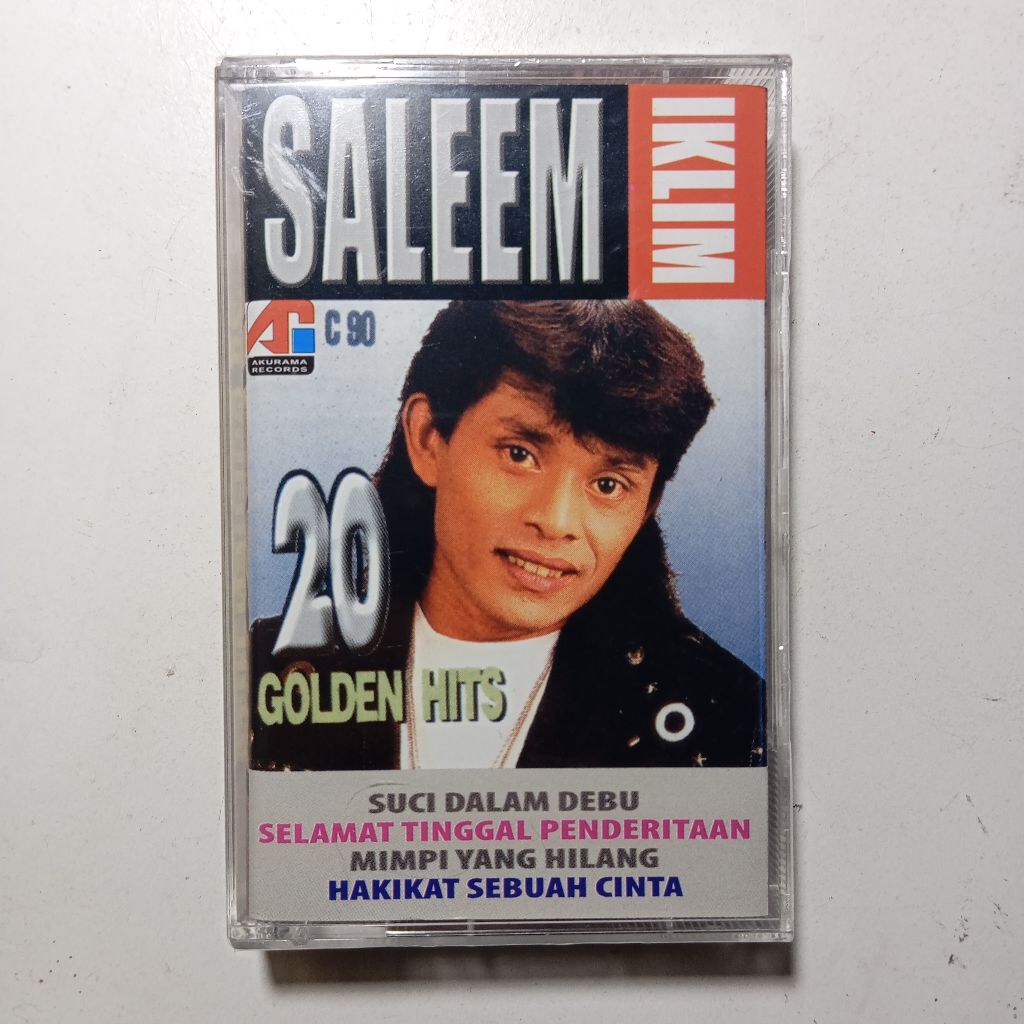 Kaset Saleem Iklim 20 Golden Hits New Segel