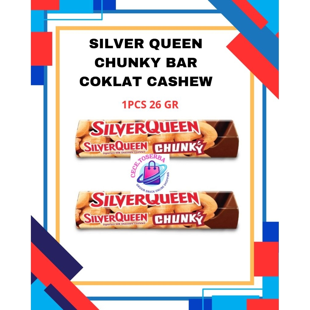 

SILVERQUEEN COKLAT CASHEW 26 GR
