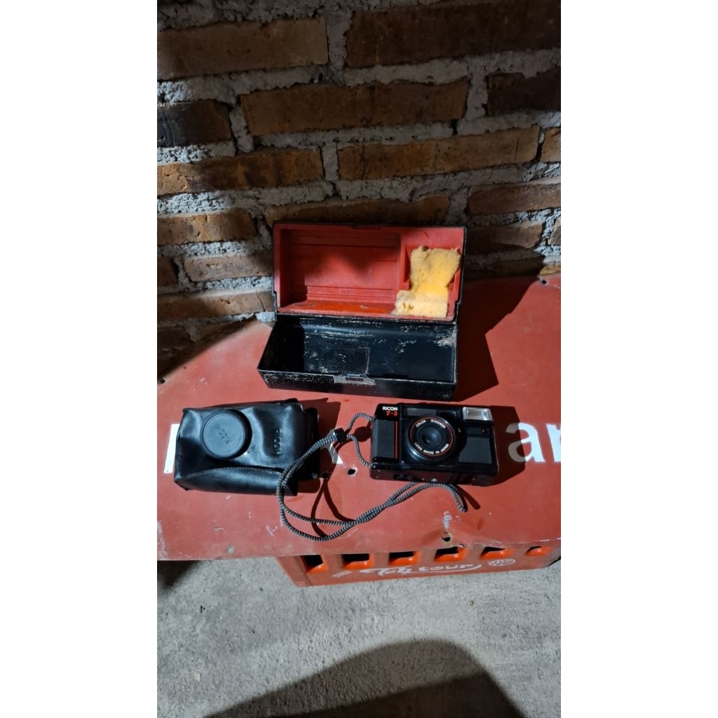 Ricoh f-3 kodak film 185rb jadul antik vintage display lawas kuno anggap mati