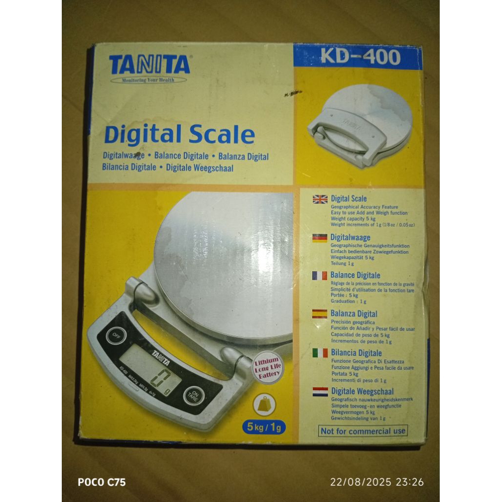 Timbangan Digital TANITA KD - 400