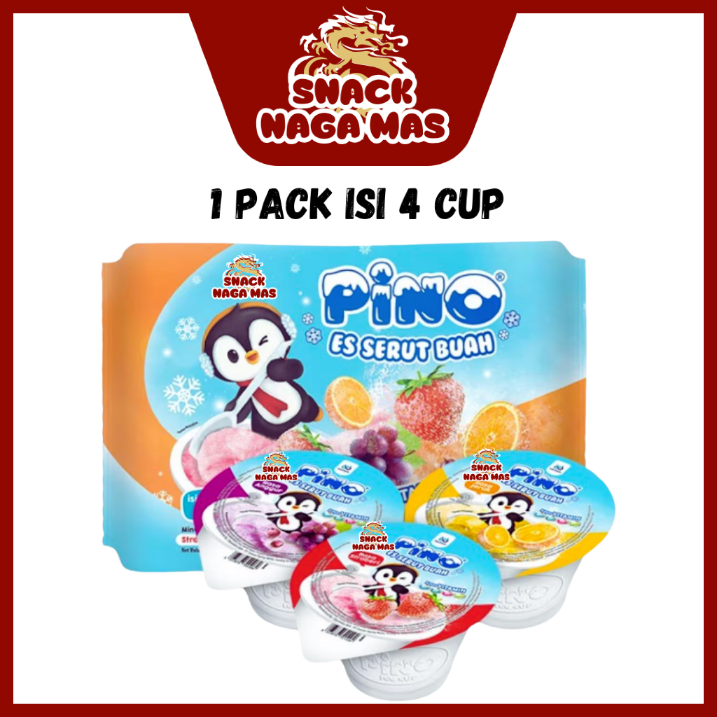 

PINO ICE CUP ES SERUT BUAH [1 PACK ISI 4 CUP]