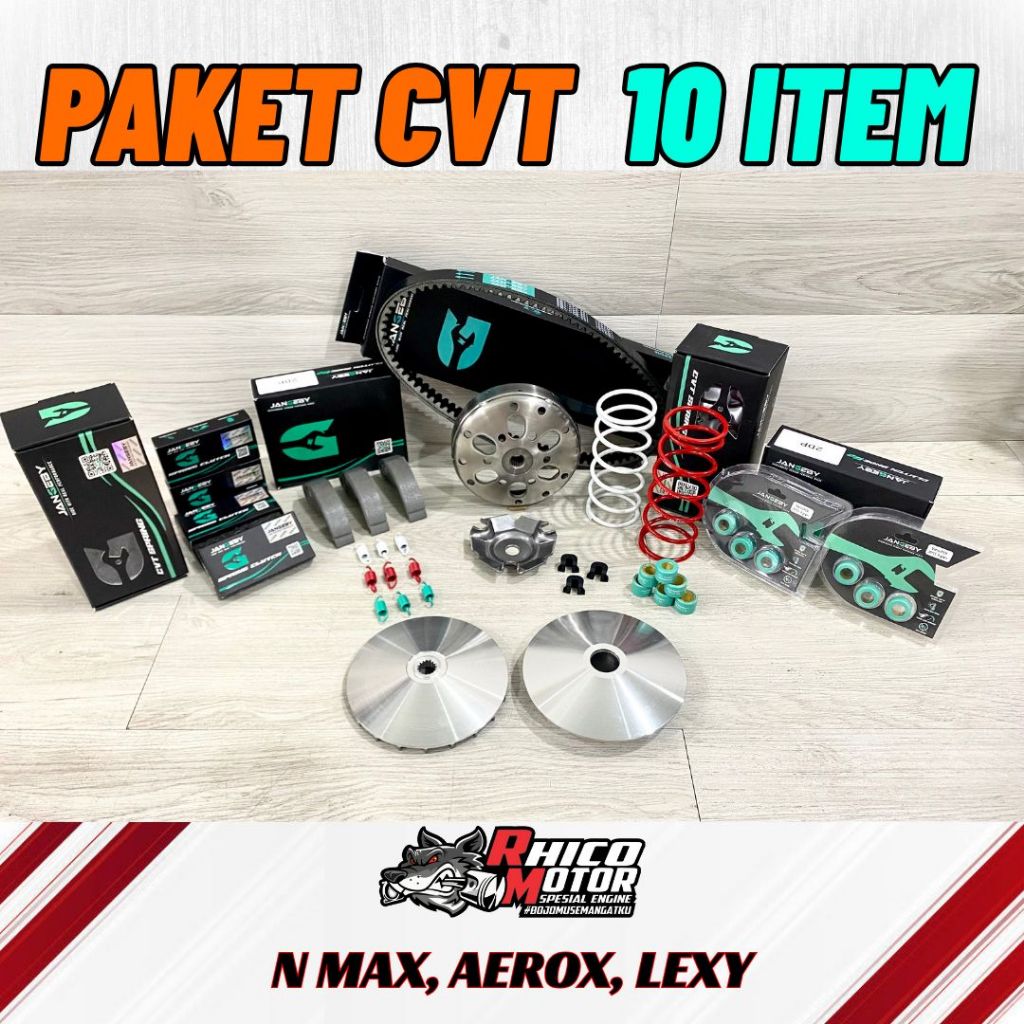 PAKET CVT 10 ITEM CVT FULL. NMAX, AEROX, LEXY