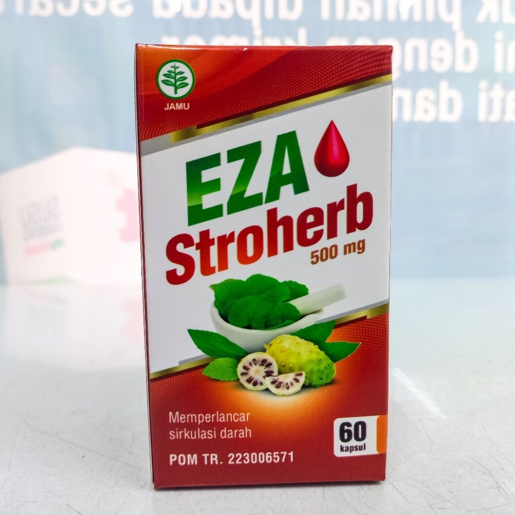 Eza Stroherb - Herbal Untuk Membantu Memperlancar Aliran Darah isi 60 Kapsul