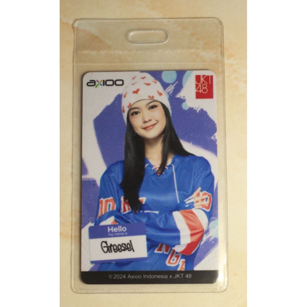 Photocard Greesel JKT48 Axioo OFC PC ONLY