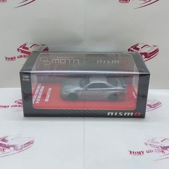 Kyosho Nissan Skyline GT-R R34 NISMO BNR34 CRS Version MOTN LED Gray