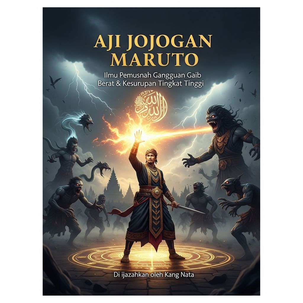 

Buku Amalan - Aji Jojogan Maruto (Ilmu Pemusnah Gangguan Gaib Berat & Kesurupan Tingkat Tinggi)