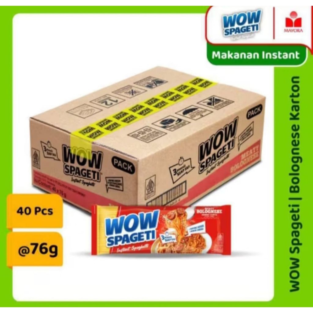 

Wow Spageti 1 Dus [ isi 40 pcs ]
