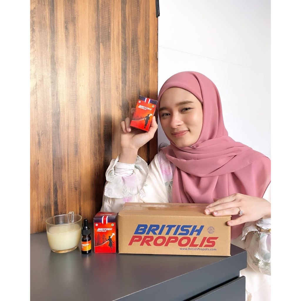 BRITISH PROPOLIS - Promil Program Hamil Stamina Pria, Kesuburan Wanita, Kista, Miom, Lancarkan Haid,