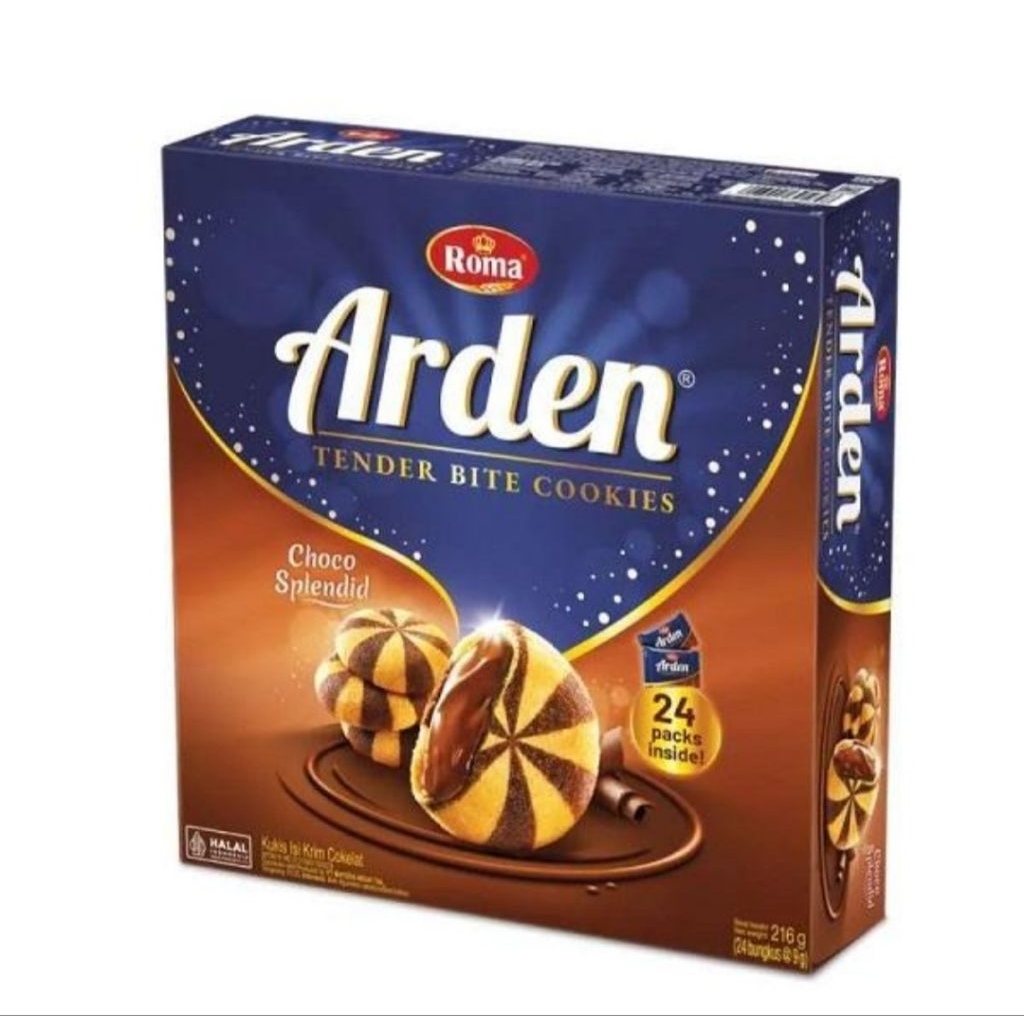 

Roma Arden Festive Pack 216 Gr (Isi 24 Pcs)