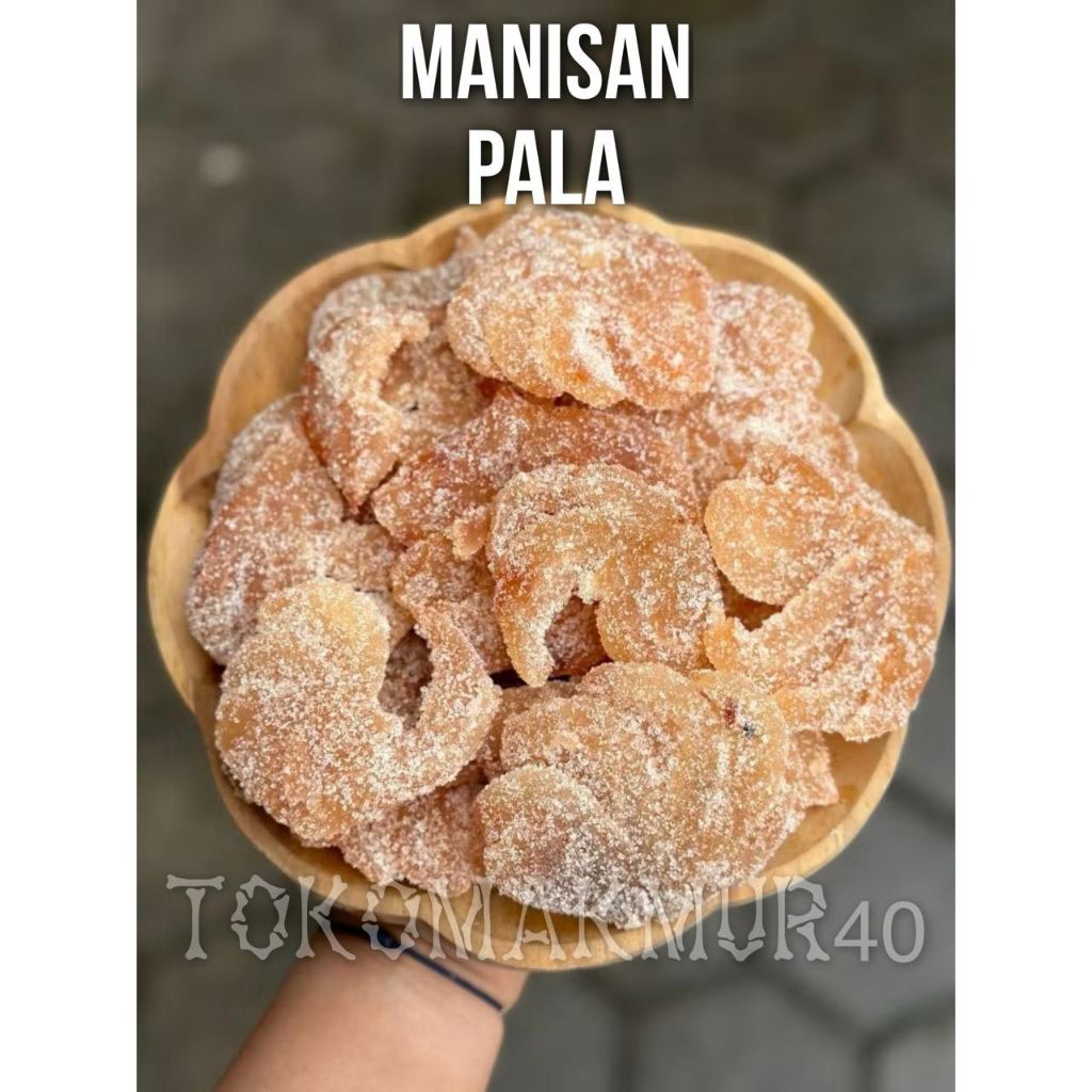 

manisan pala kering 500gr termurah