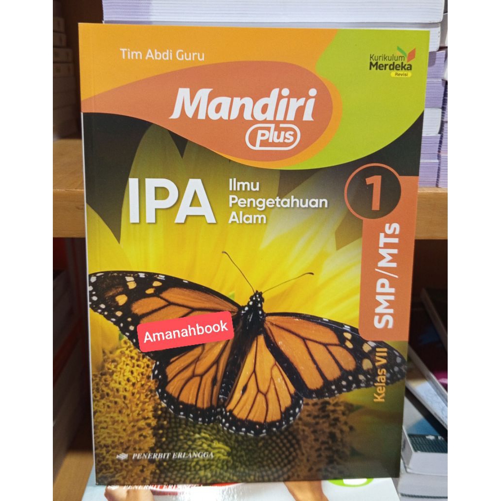 Buku Mandiri IPA SMP Kelas 7 Kurikulum Merdeka Erlangga Revisi