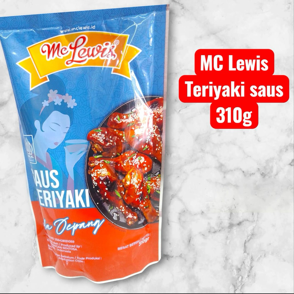 

Mc lewis saus teriyaki 310gr