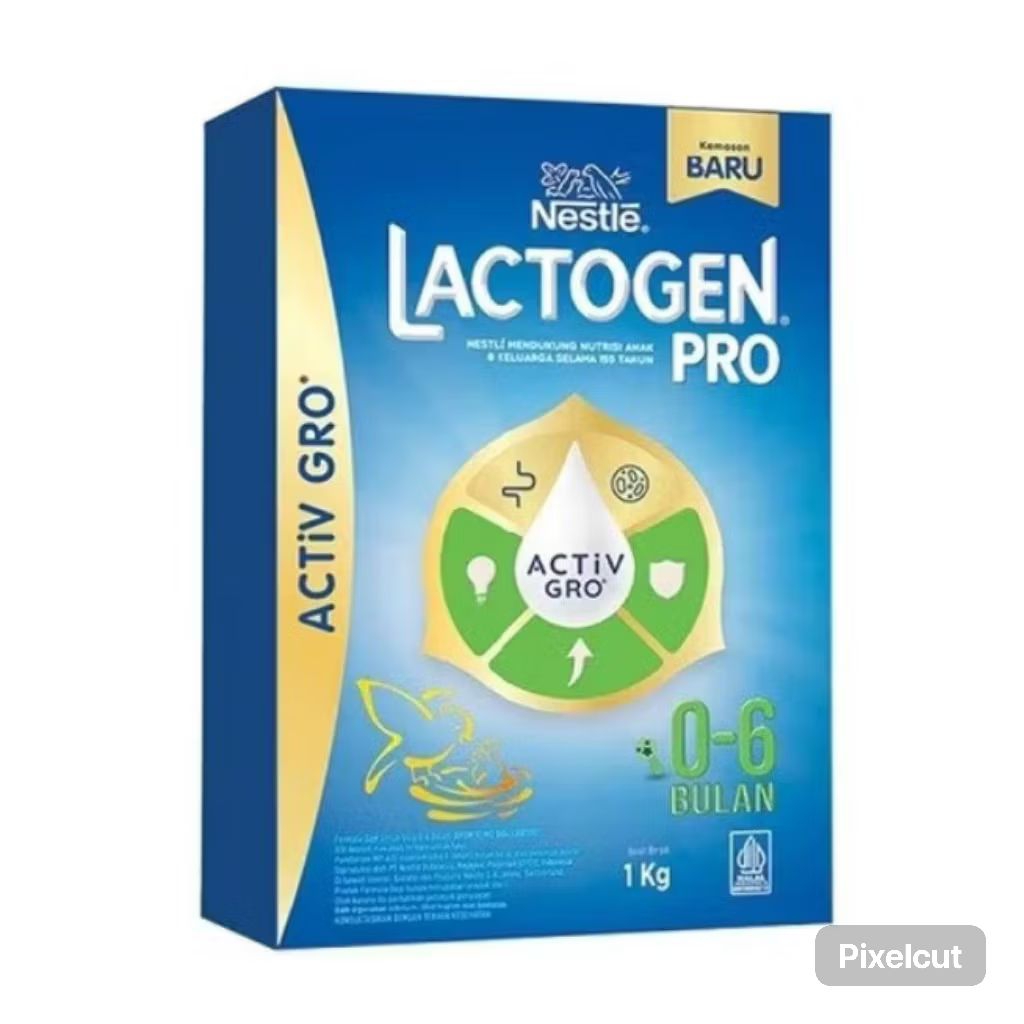 LACTOGEN PRO ACTIV TAHAP 1 UNTUK BAYI 0-6 BULAN 1000 GR