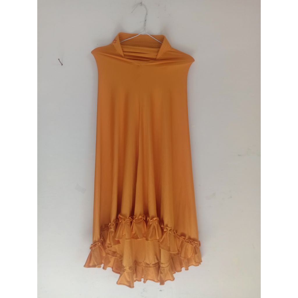 jilbab jumbo Jersey tebal