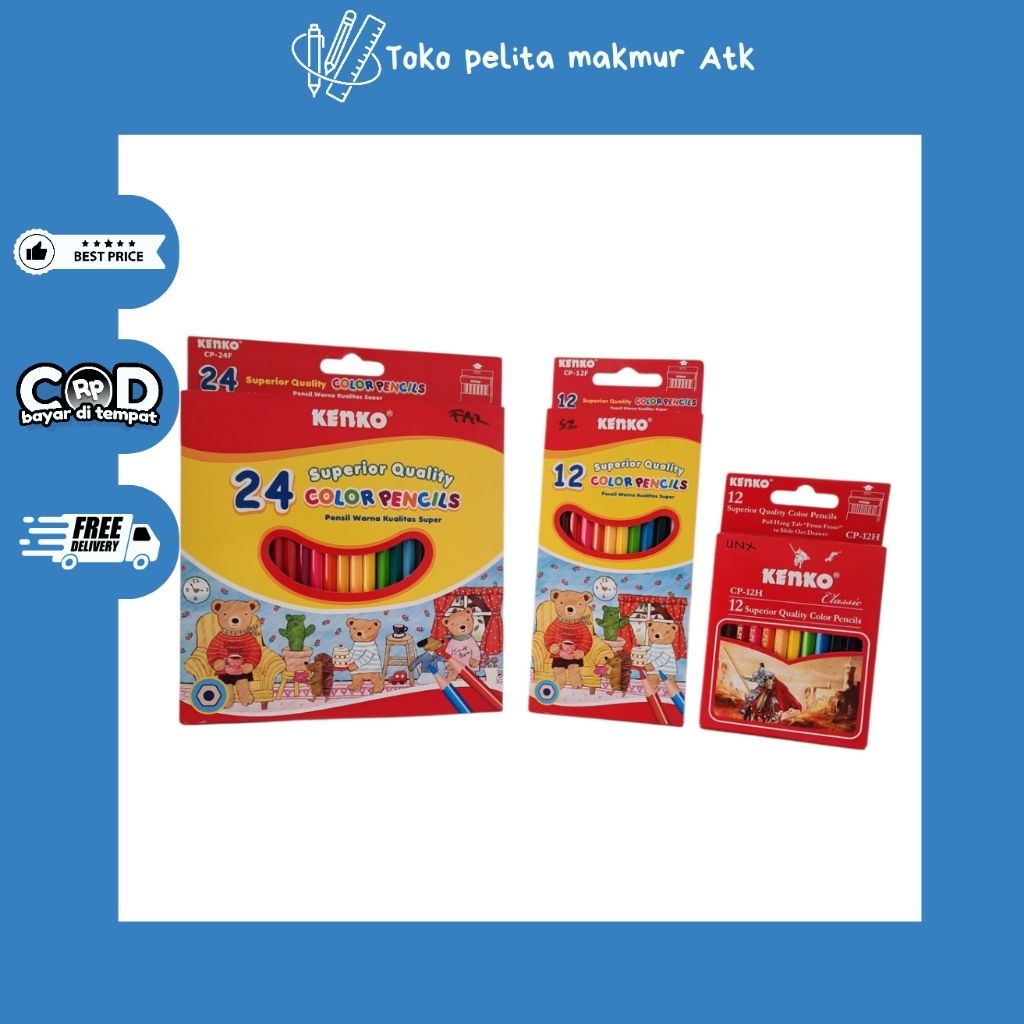 

PENSIL WARNA KENKO SUPER QUALITY