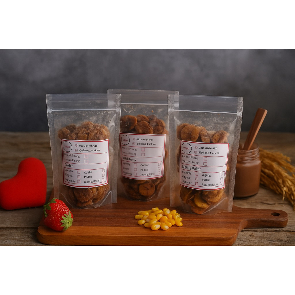 

KRIPIK PISANG | KERIPIK PISANG ANEKA RASA by NaturalFoods