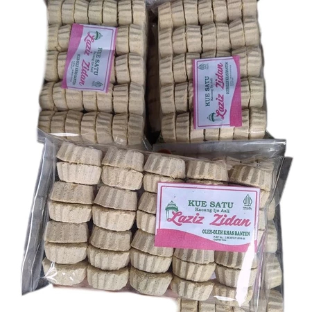 

Snack Jadul Kue Satu Kacang Ijo Kue Sagon Bakar Kemasan