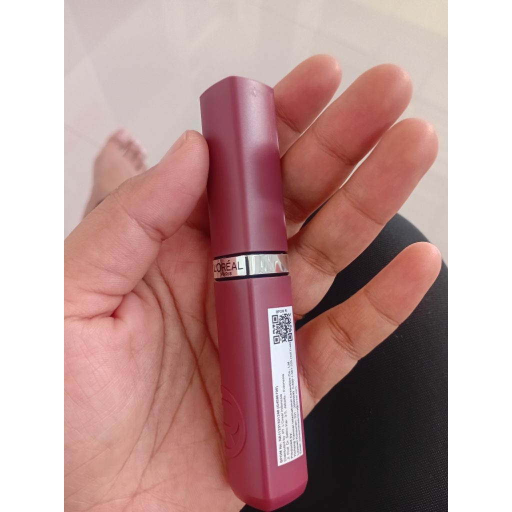 loreal infallible matte lipstick 665 preloved
