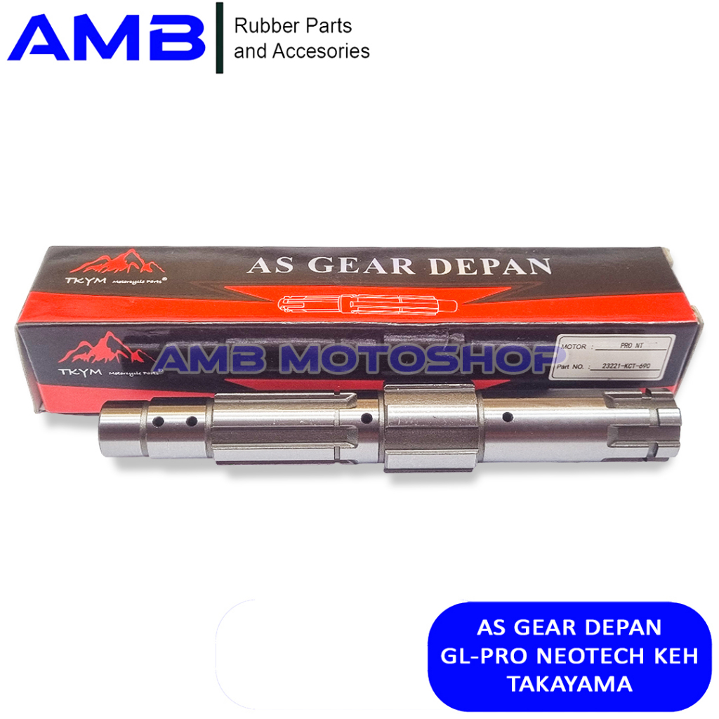 AS GEAR GIGI DEPAN HONDA GL-PRO NEOTECH KCT KEH MEGAPRO HIU PRIMUS TAKAYAMA