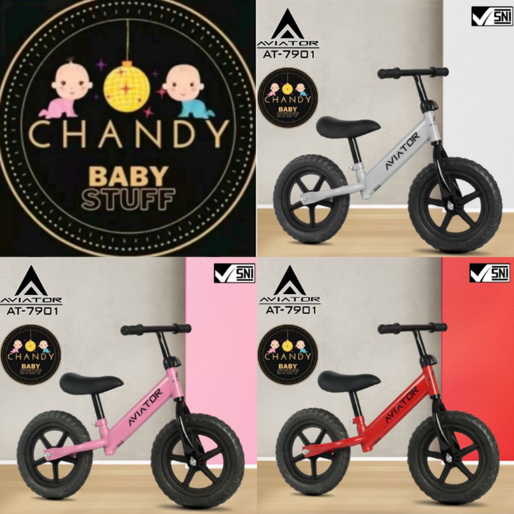 EXOTIC BALACE BIKE SEPEDA KESEIMBANGAN ANAK TANPA PEDAL/PUSH BIKE AVIATOR AT - 7901/ EXOTIC ET 2011/