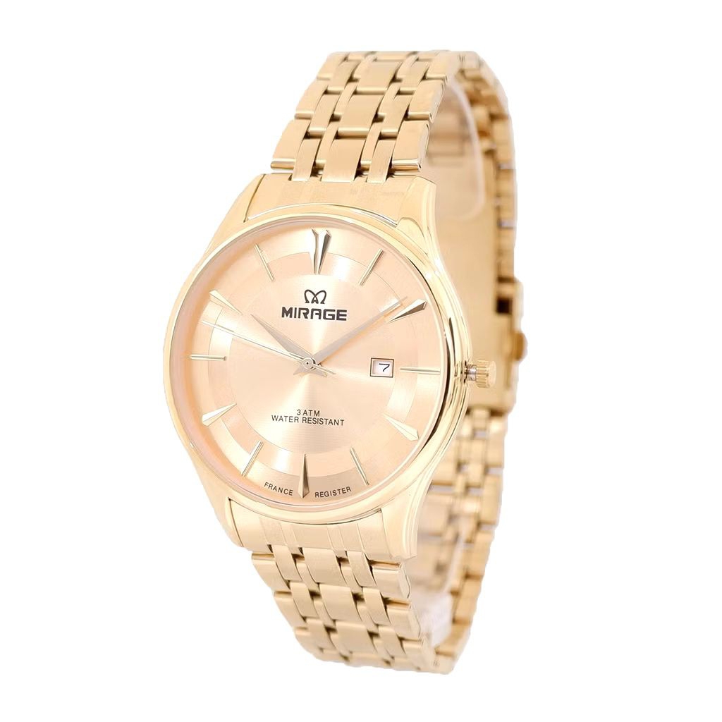 jam tangan Mirage Rante gold pria