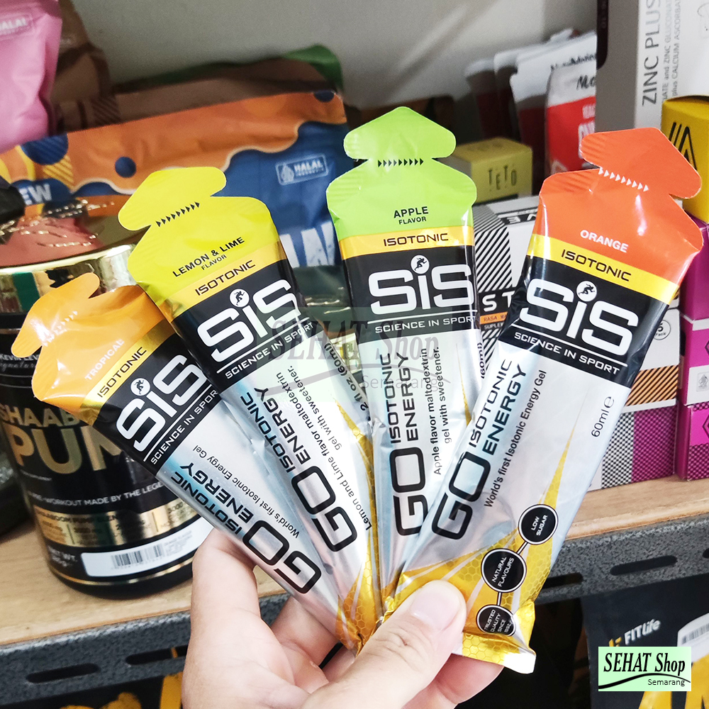 

SIS GO Isotonic Energy Gel 1 Serving 60ml BPOM Energy Booster