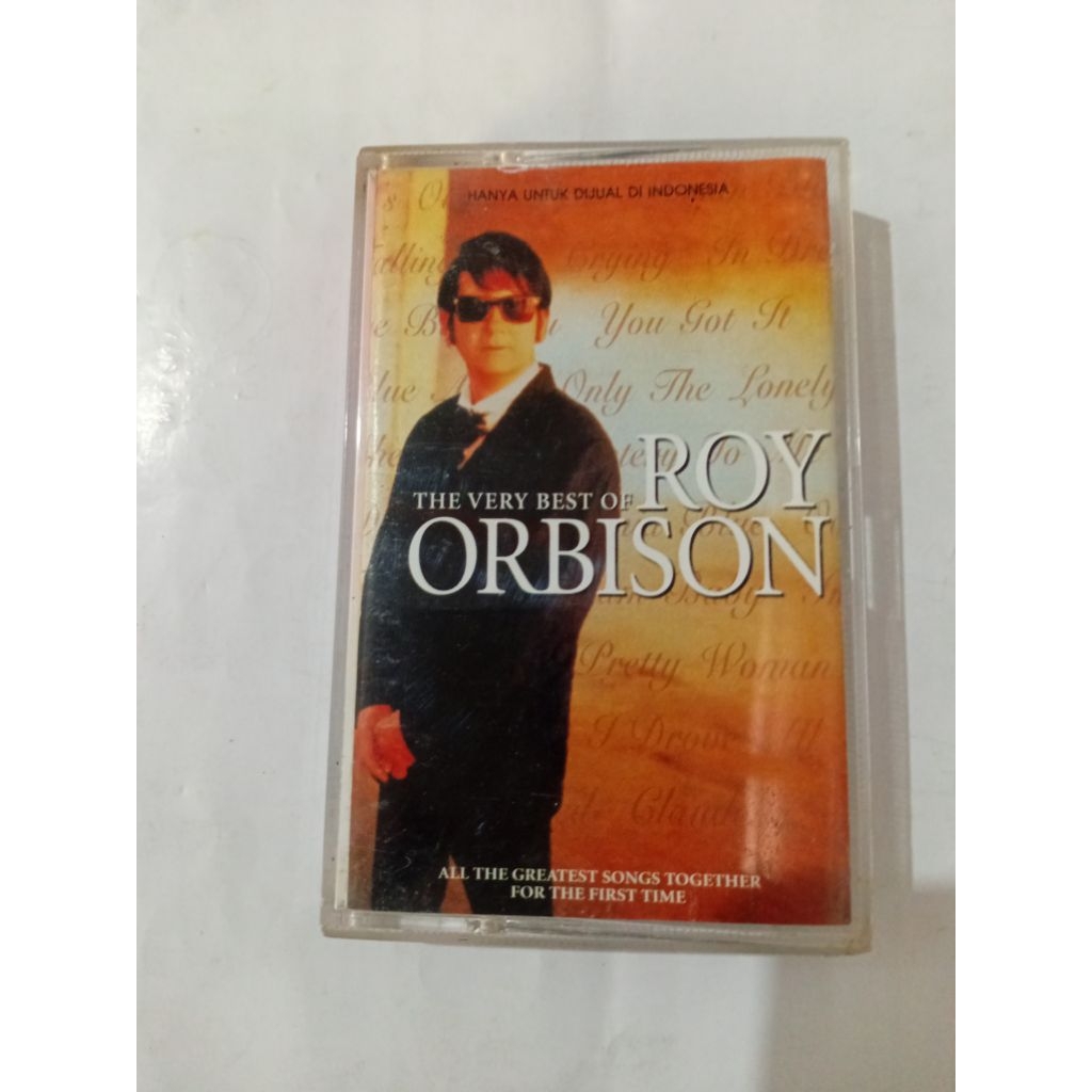 kaset pita Roy Orbison the best. produksi 1996. genre pop. rock.