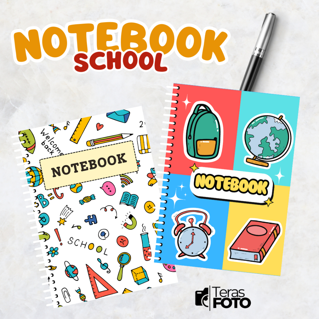 

Notebook Ukuran A5 Spiral School