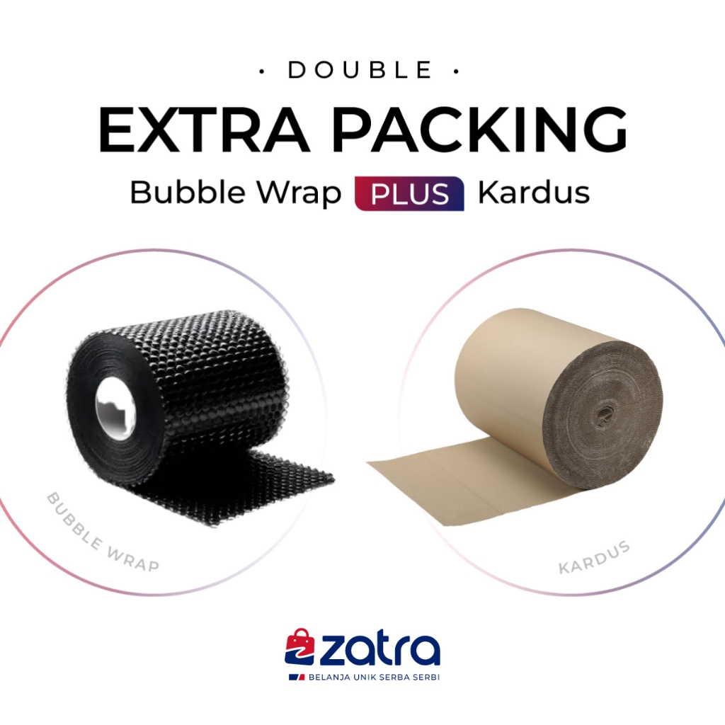 

PACKING TAMBAHAN DUS + BUBBLE WRAP