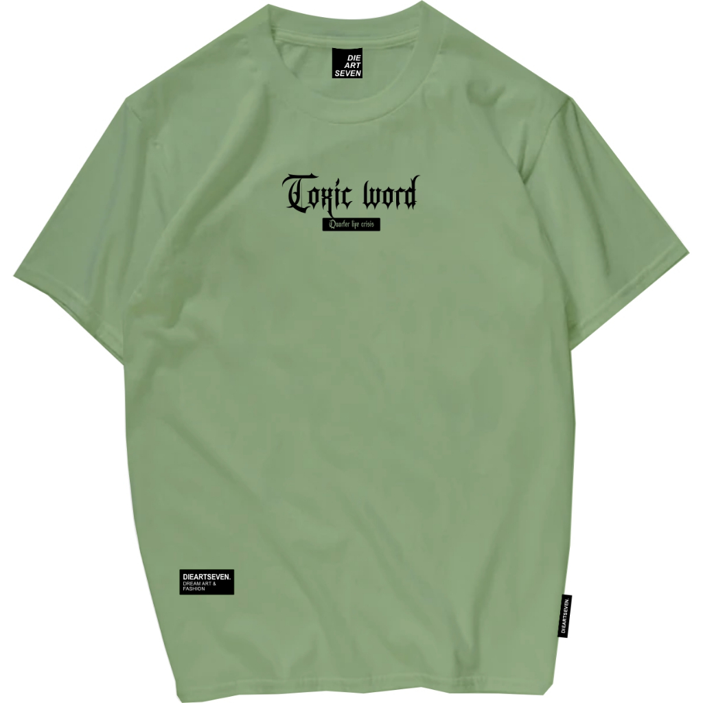 Kaos pria distro pakaian distro pria distro dieartsvn art Toxic tshirt sage