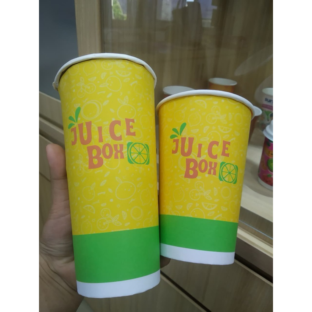 

dummy juice box 16 oz dan 22 oz cold