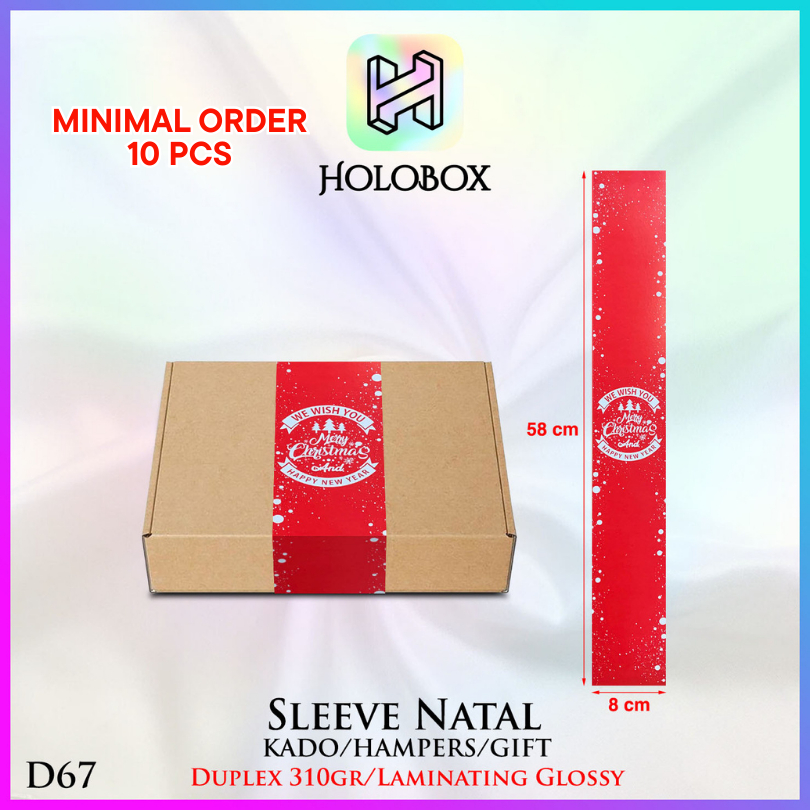 

Sleeve Special Merry Christmas - PaperBelt Natal Dekorasi Natal - D67
