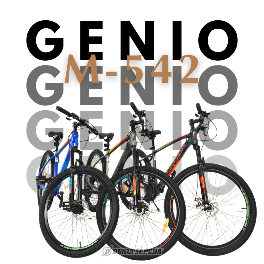 SEPEDA GUNUNG 27.5 UNITED GENIO M - 542 ALLOY