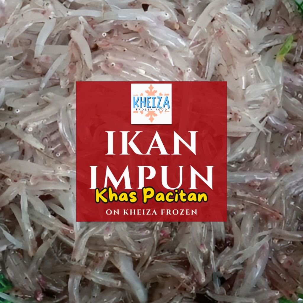 

Ikan IMPUN - ikan teri KHAS PACITAN 200gr - Kheiza Frozen
