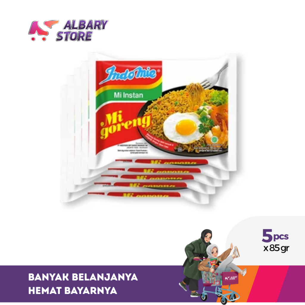 

5 PCS - Indomie Goreng Spesial 80 Gr