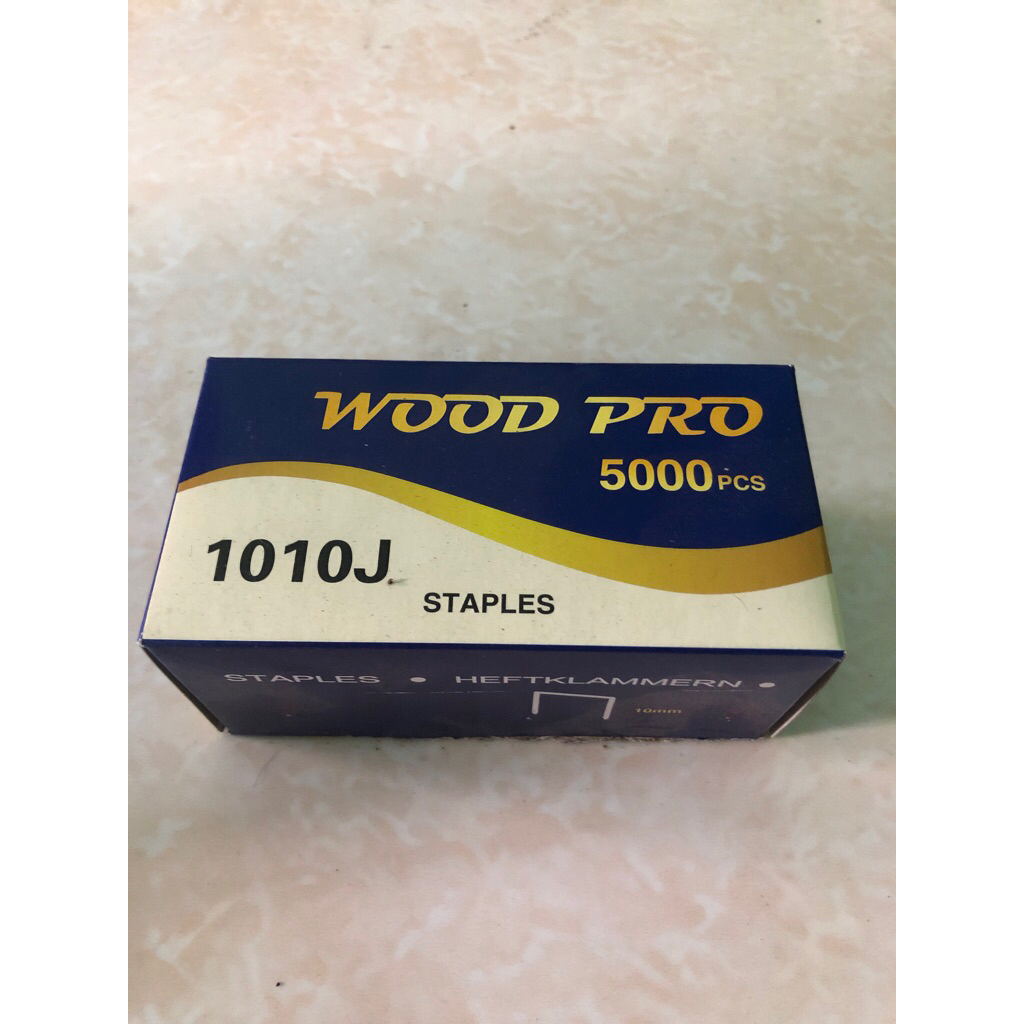 

Staples 1010j woodpro blue / airnails 1010 j woodpro blue / isi paku tembak angin 1010j woodpro blue