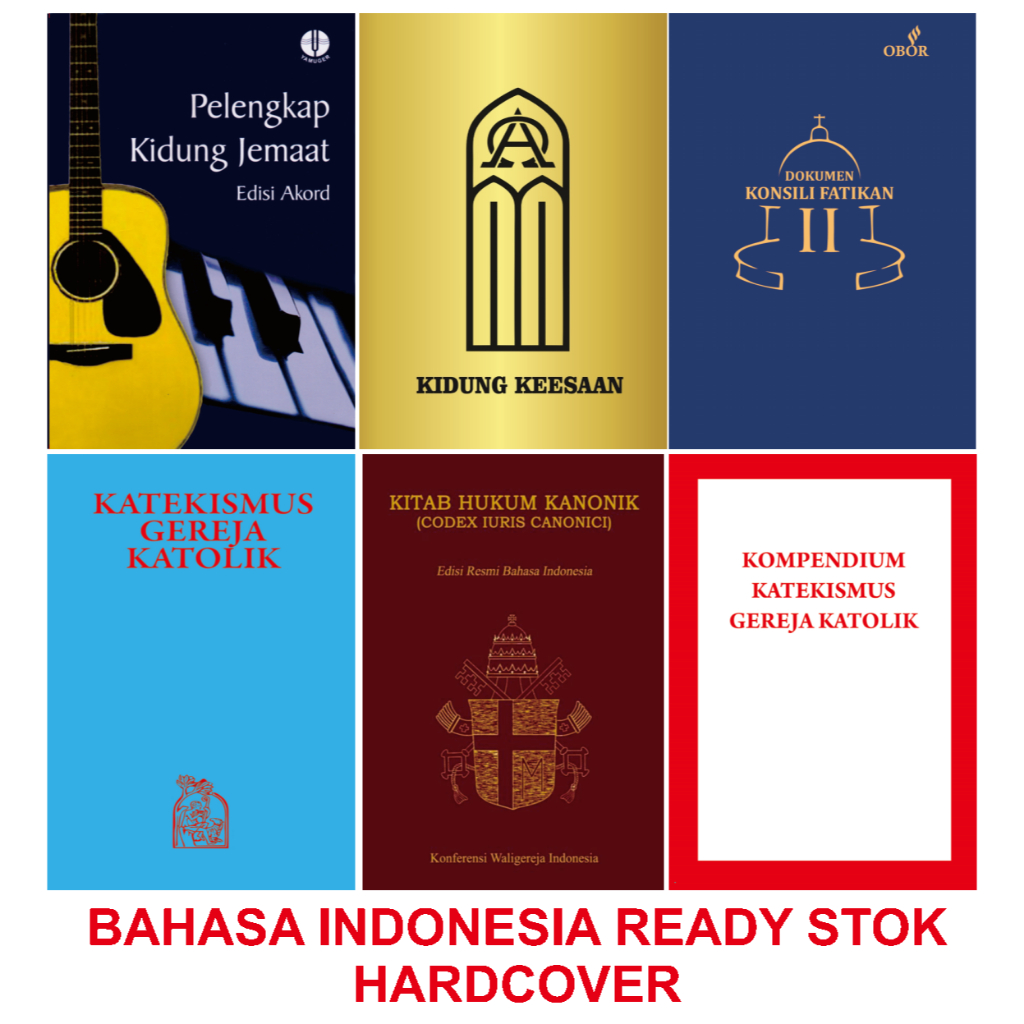 kidung jemaat, kidung keesaan, dokumen konsili fatikan, katekismus gereja katholik, kitab hukum kano