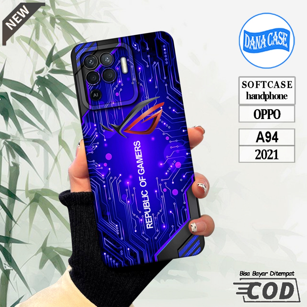 Case OPPO A94 Casing OPPO A94 4G Terbaru 2021 Aksesoris Softcase Casing Silikon Case Pelindung Hp