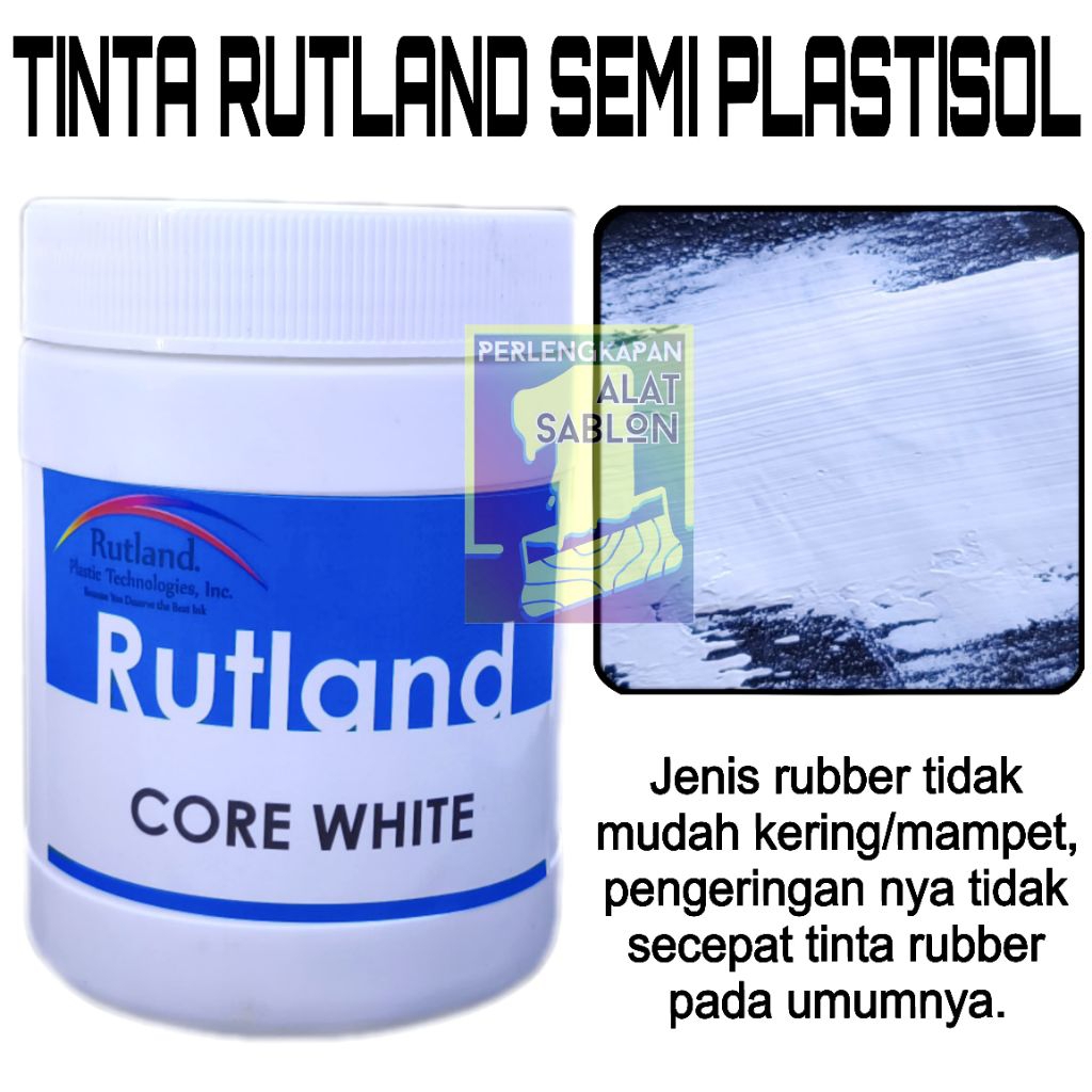 

SABLON RUTLAND SEMI PLASTISOL CORE WHITE TINTA SABLON 500GR