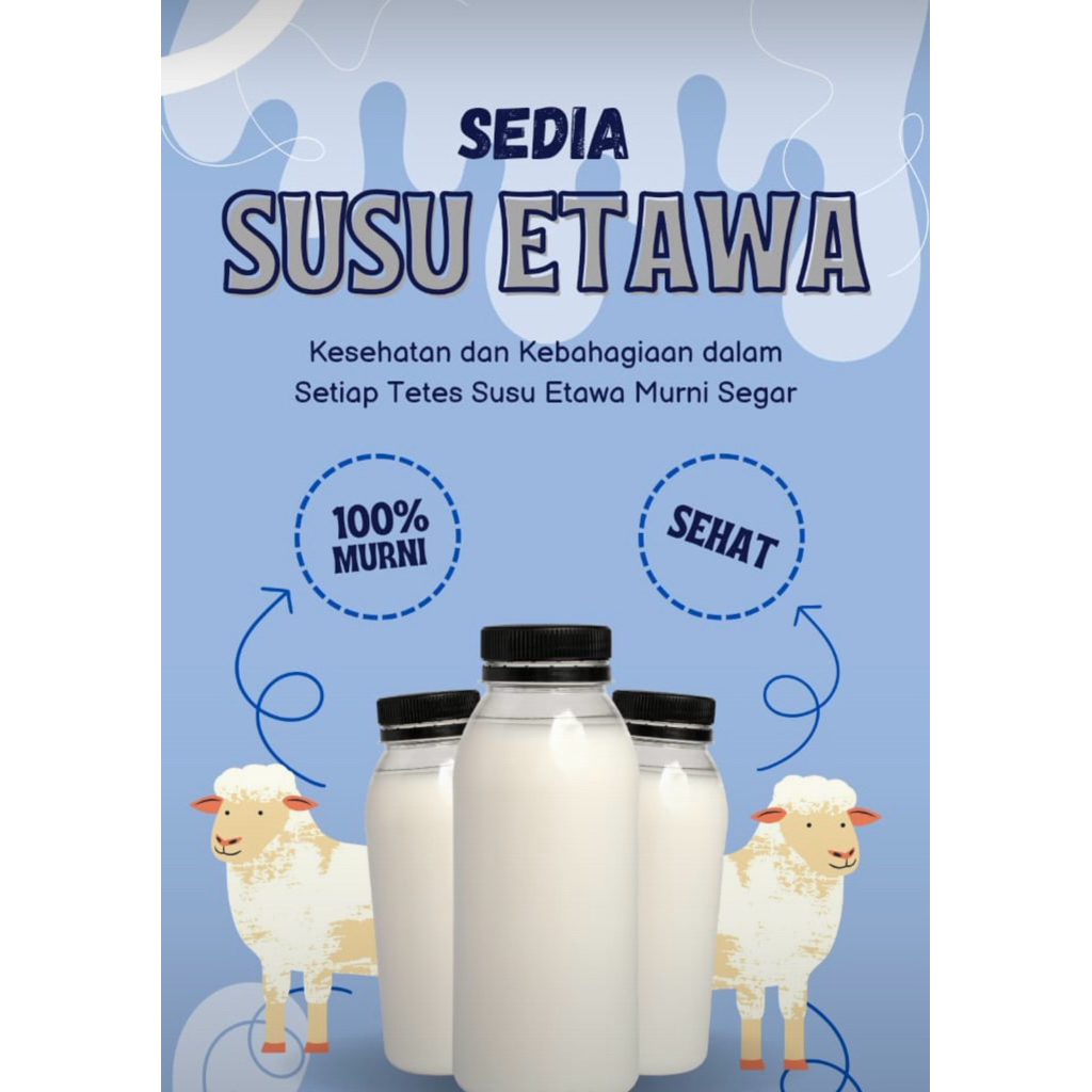 

SUSU KAMBING ETAWA ORI 100%