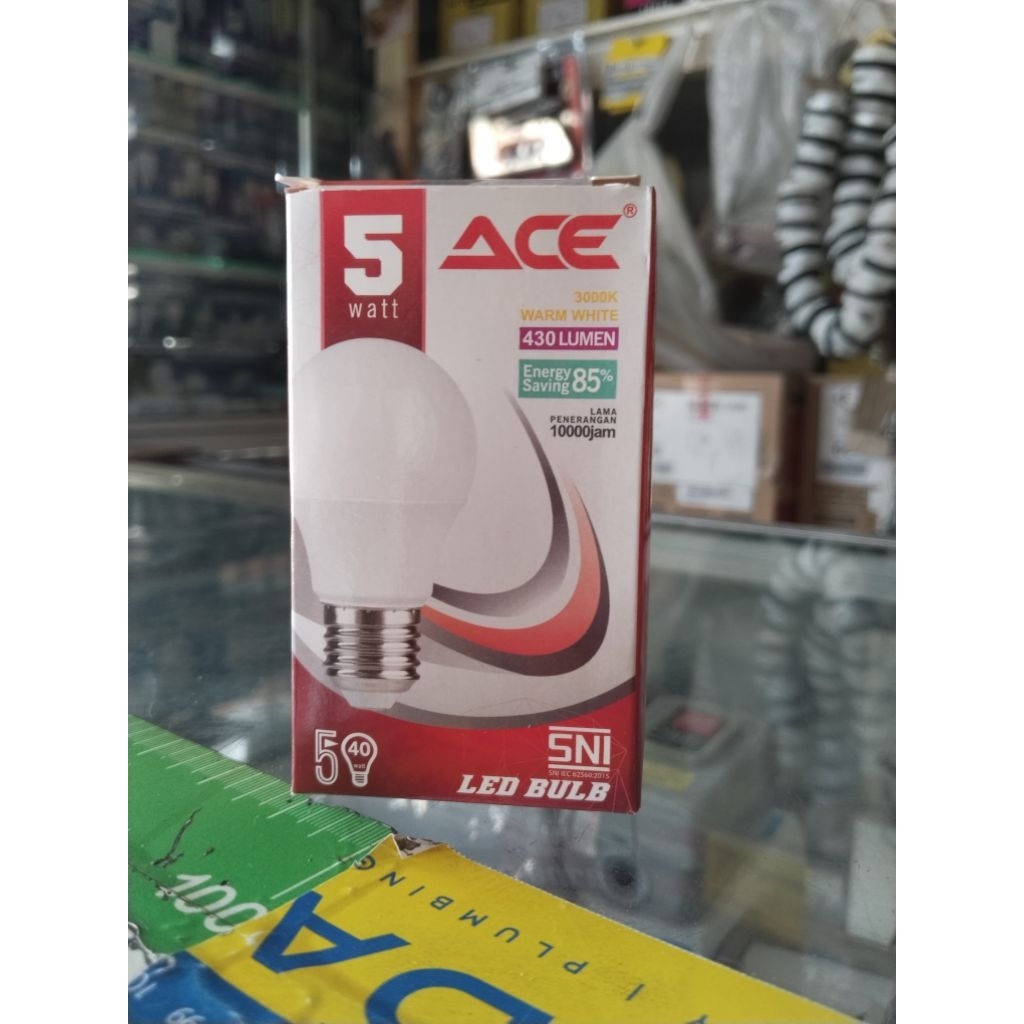 Lampu LED Buld ACE 5Watt